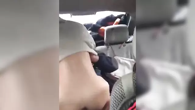 Private sex in a car with a Muslim woman